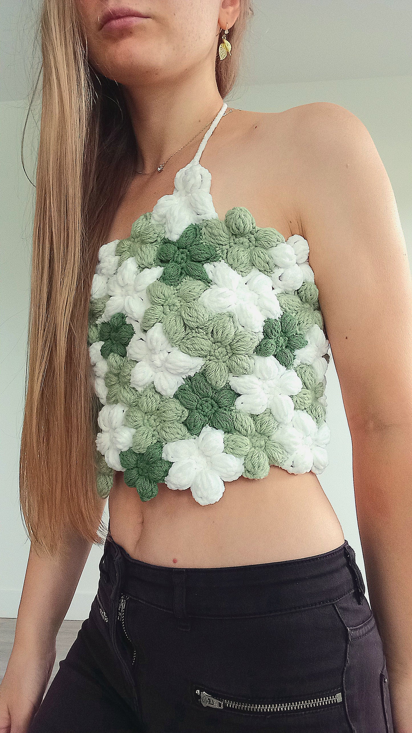 Floral corset pattern