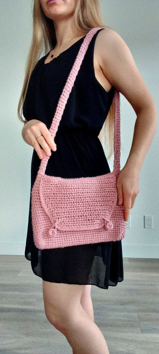 Bag with handmade buttons🪡