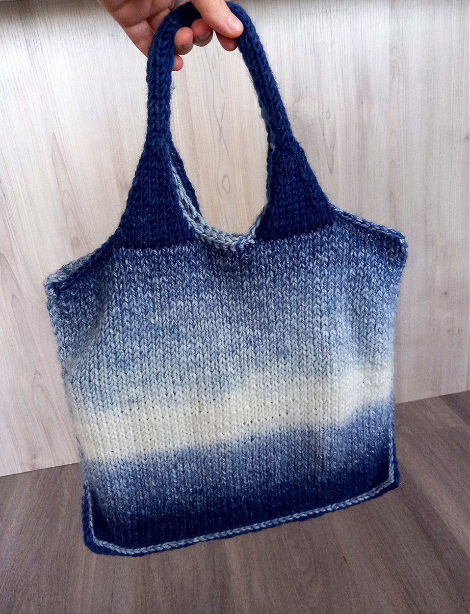 Sea 🌊 bag (combo knit/crochet)